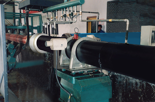 塑料供热、石油保温管生产线