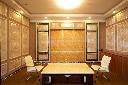 PVC仿大理石装饰板应用案例